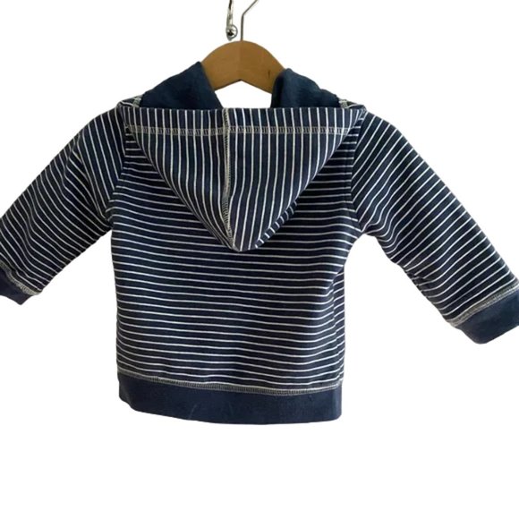 Calvin Klein Striped Logo Hoodie size 12 Months - Picture 3 of 7